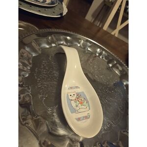 Cat Spoon Rest And Measuring Spoons.